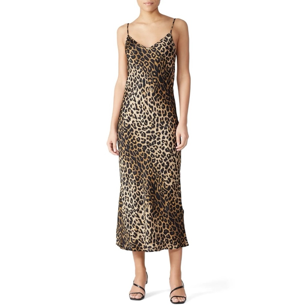 All Saints Hera Leopard Dress